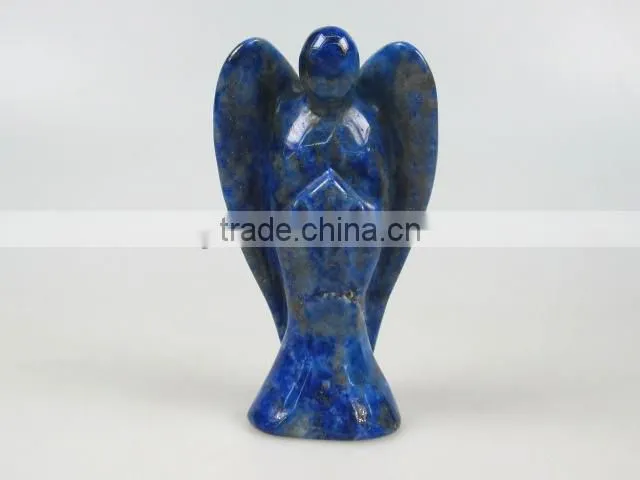 Wholesale AB grade gemstone angel sculptures for sale
