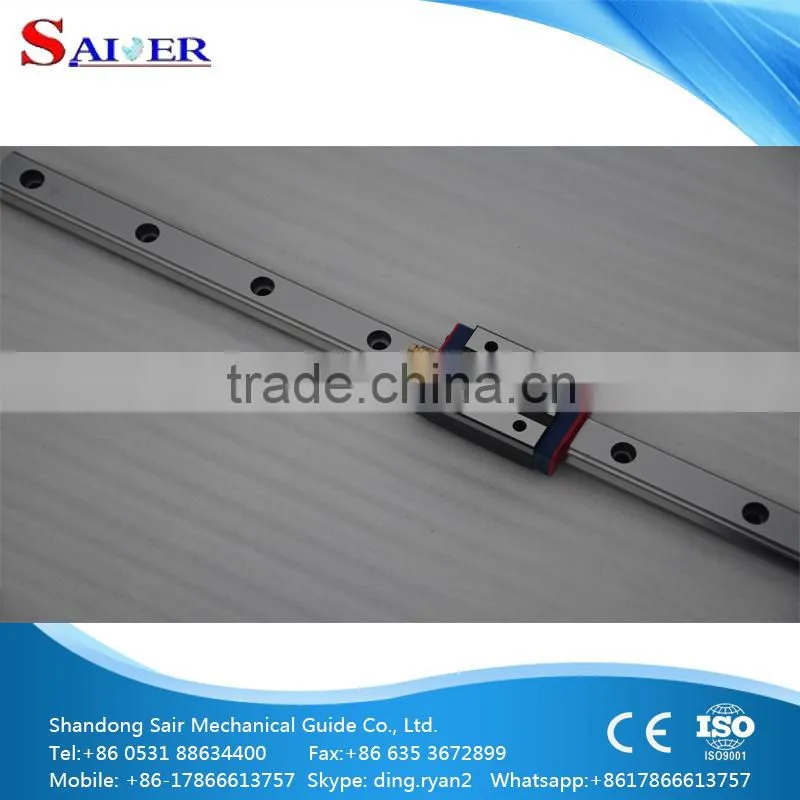 7mm mini MGN7 linear motion guide rail with MGN7C and MGN7H linear slider