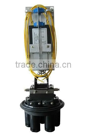 2*16 1260-1650nm Steel mini module type,0.9mm cable dia. 1.5m length,with SC/APC connector FTTH PLC Splitter