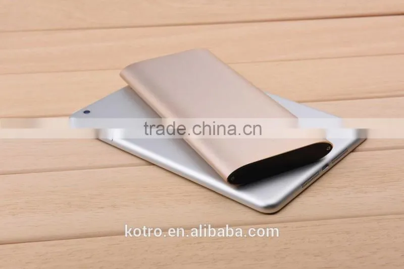 The Newest Portable Aluminium Shell 6000 mah Mobile Quick Charging QC2.0 Power Bank