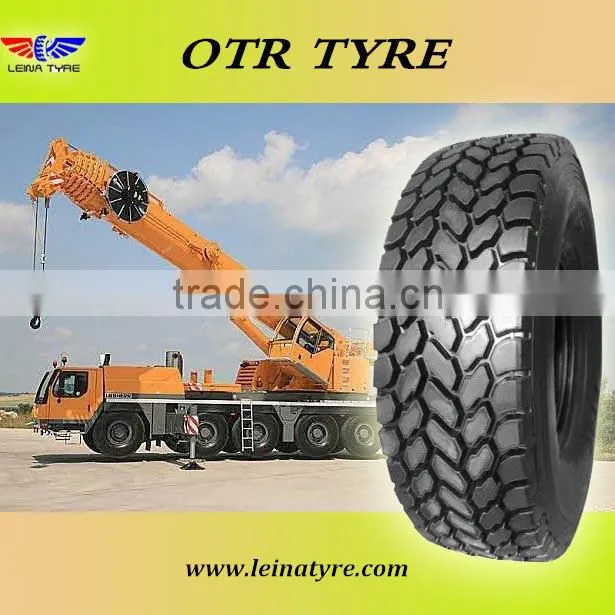 E2 Radial OTR tyre 445/80R25 THREE STAR crane tyre