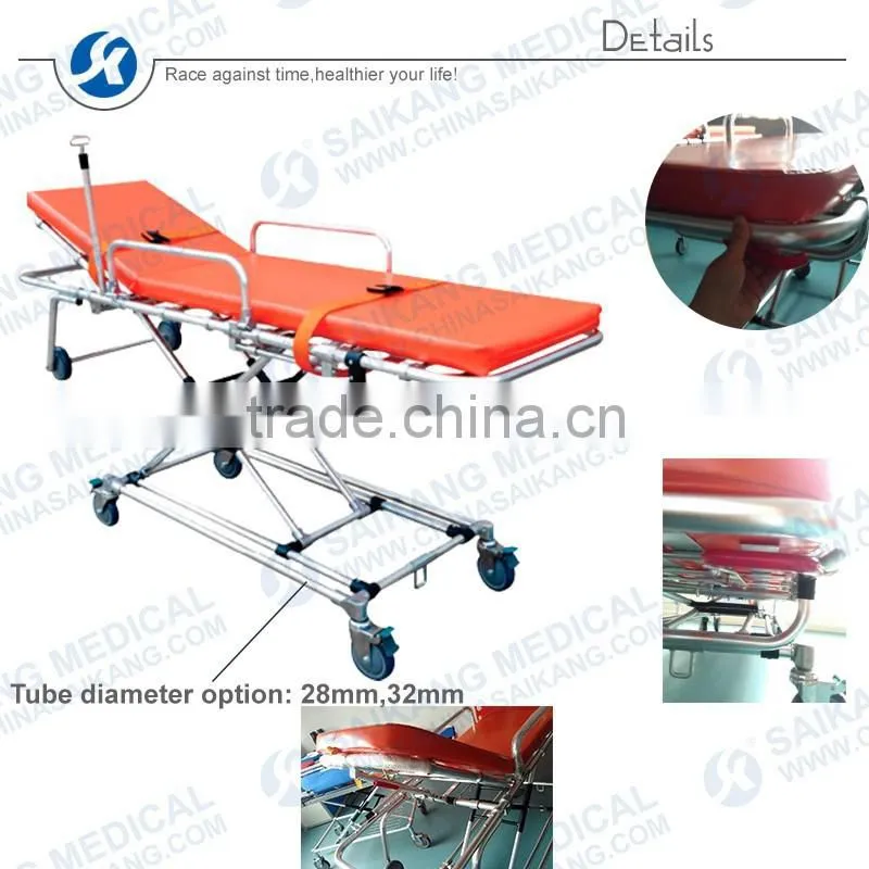 Alibaba China Medical Emergency Ambulance Trolleys