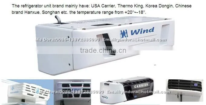 china JMC refrigerator cooling van