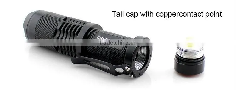 GOREAD Y21 Pen type T6 focusable flashlight 18650