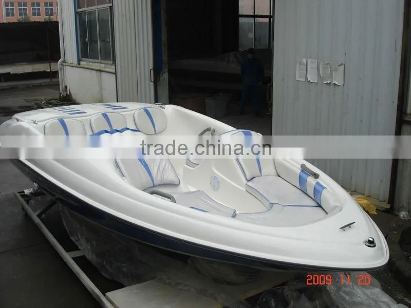 HA 480 fiberglass boat(dark blue)