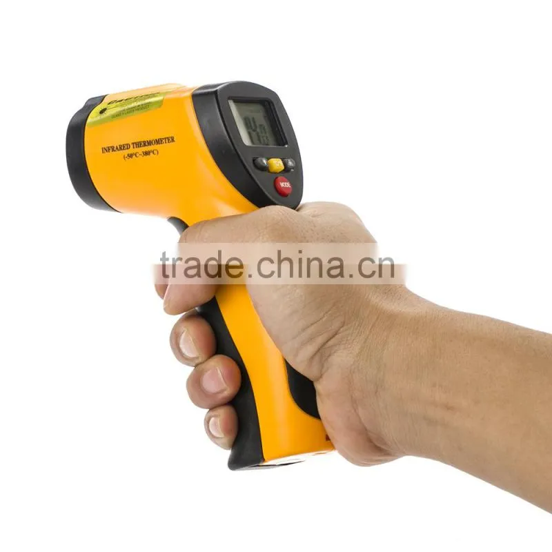 -50~380C 716F Pyrometer 12:1 Celsius Laser MAX 0.95EM IR Infrared Thermometer