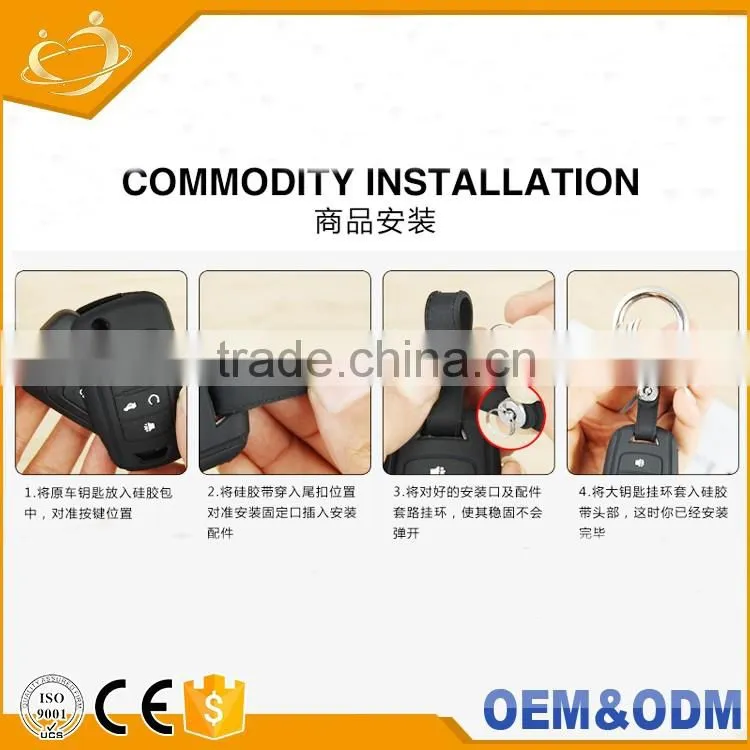 3 Button Eco-friend Silicone Car Remote Key Holder Shell For KA K3 K4 K5 Forte Cerato Rio Optima Sportage