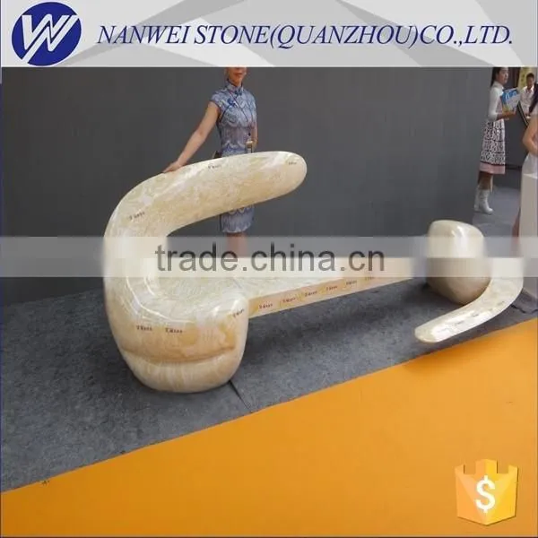natural stone of marble yellow color beige color and purple violet color stone
