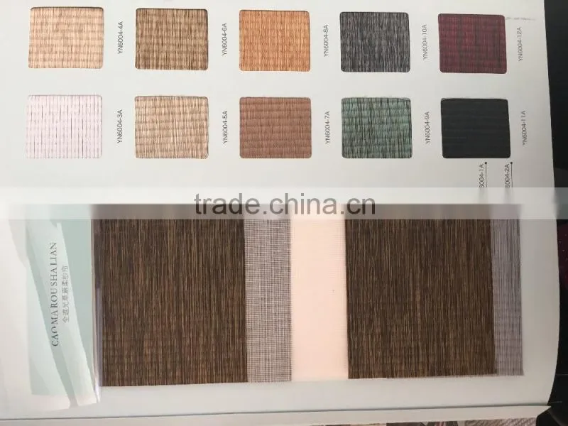 Chinese Totally Blackout Fashion New Zebra Blinds Fabric