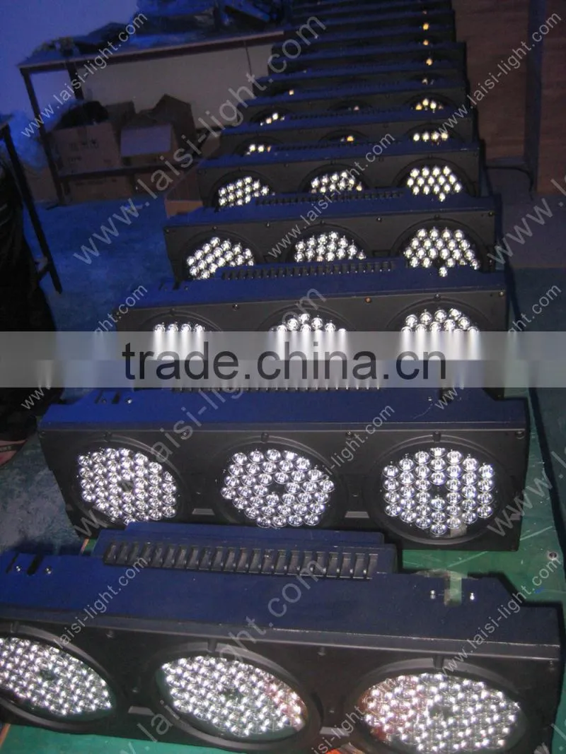 New Style 108pcs 3W RGBW LED 3 Eyes Wall Washer Light Waterproof, IP65 waterproof 3 eyes led wall washer