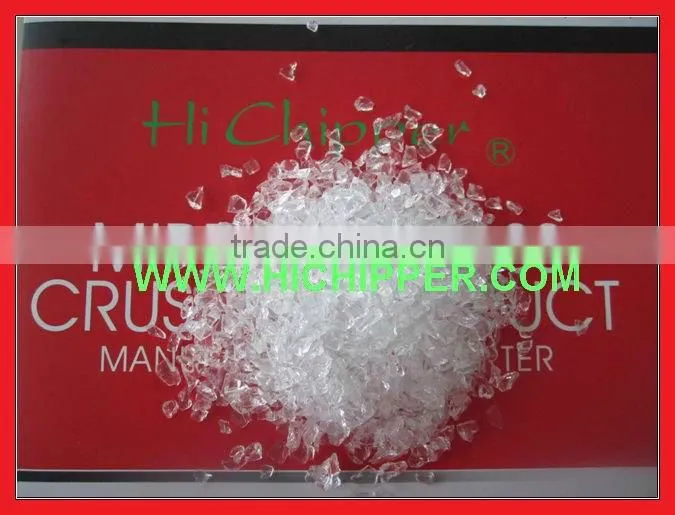 Tumbled Glass Red
