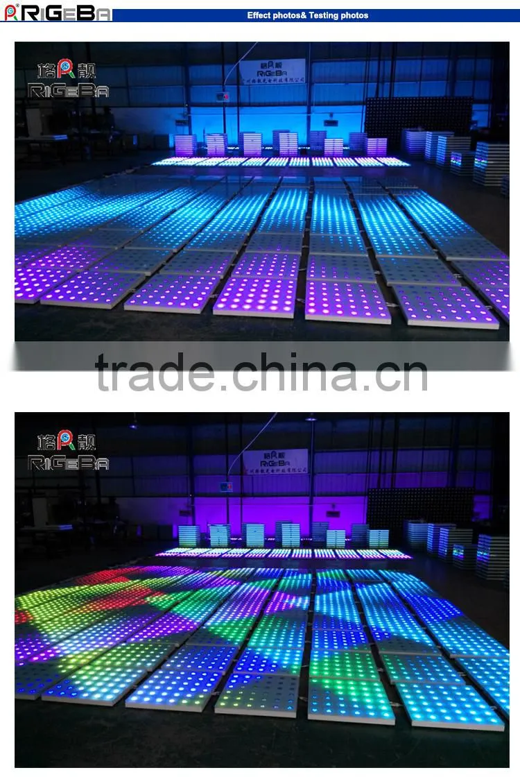 2015 World Top Selling Super Slim dance floor/Patent LED dance floor
