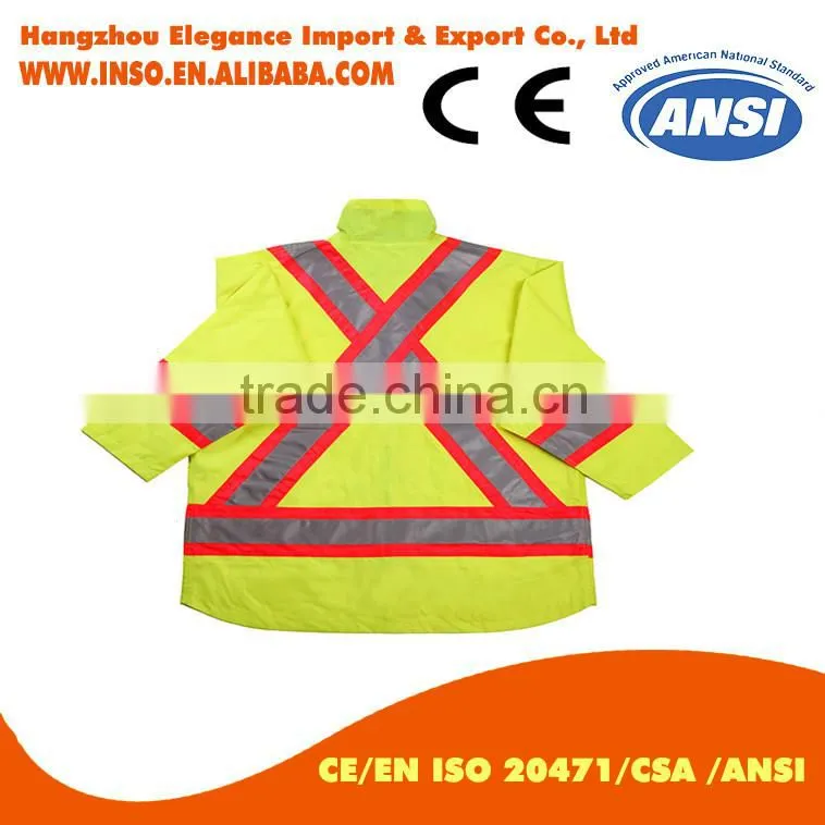 fluorescent jacket pink safety reflective jackets safety high vis jacket