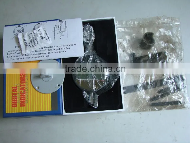 digital indicator for the measuring of the injector valve
