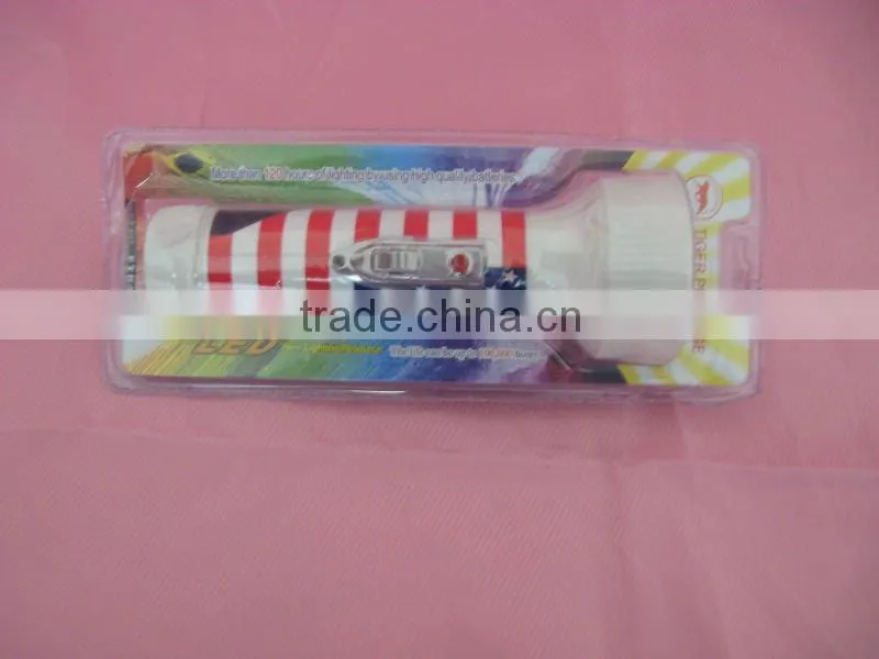 plastic led flashlight