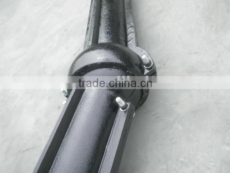 Articulated pipe for submarine cable