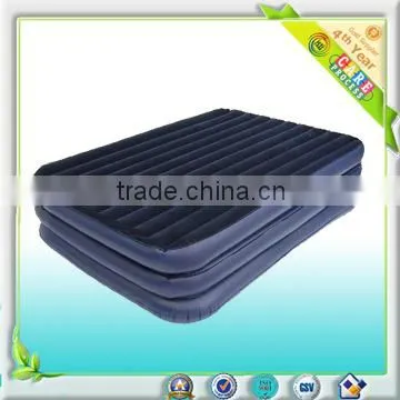 Inflatable flocked bed, inflatable air sofa bed, pvc inflatable sofa bed