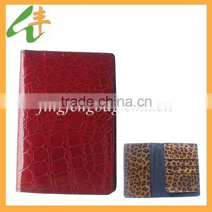 2015 beautiful ladies leather business wallet wholesale cheap price