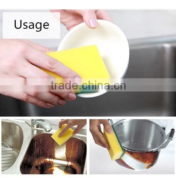 Scouring Pad - Sponge - Cleaning Pads - 10 Pack - 90 Days Guarantee