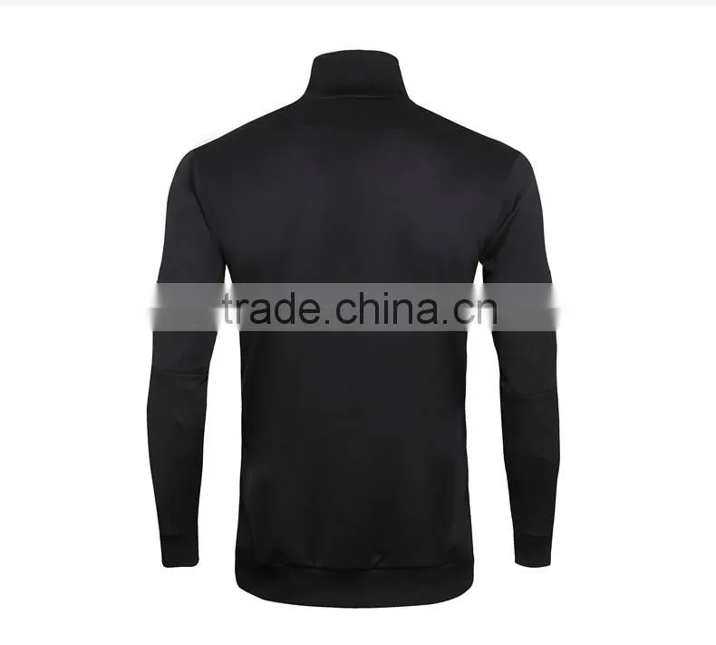 2016 newest cheap high quality hot sell black yellow track jacket