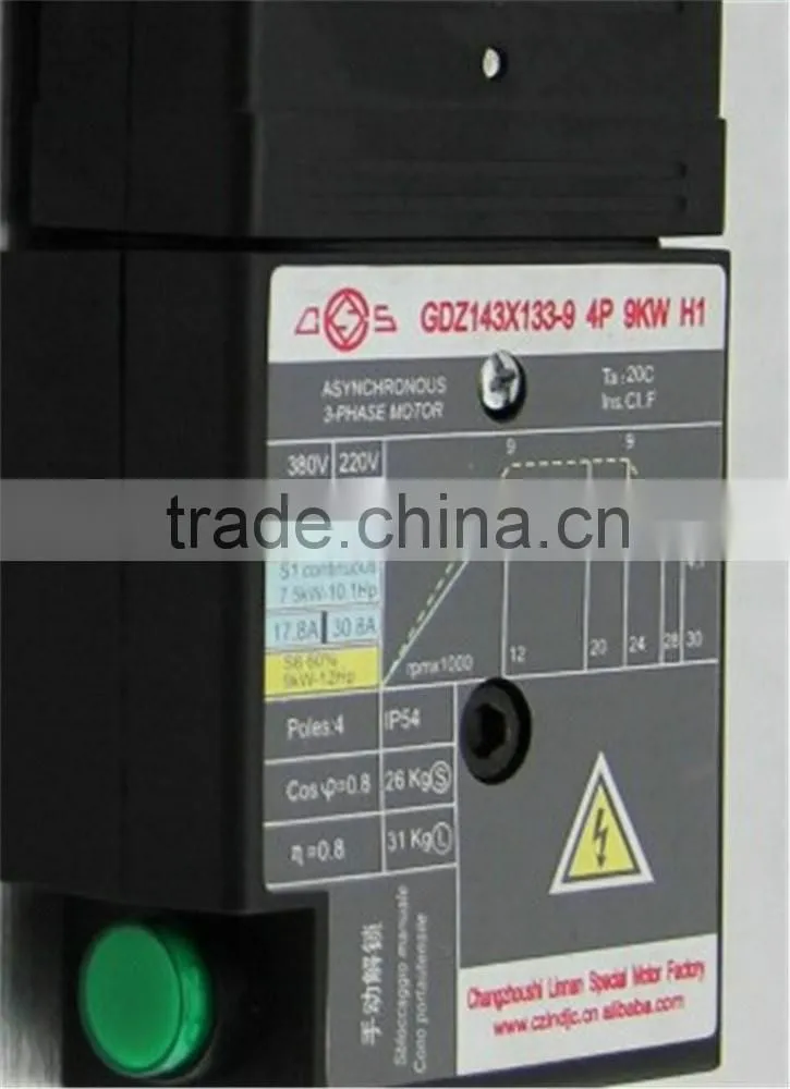 Toauto china GDZ143x133-9(220V Long head) cnc spindle to replace italy hsd spindle motor