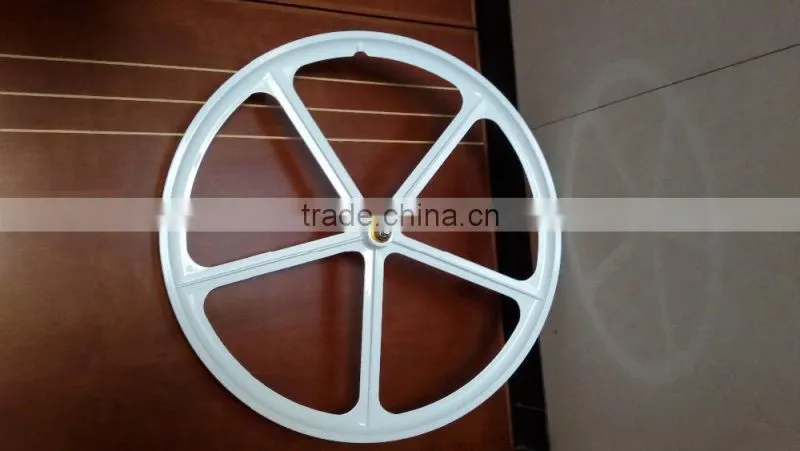 2016 fixie gear wheelset 700c alloy bike colorful aero spoke wheel Bicycle wheel set*