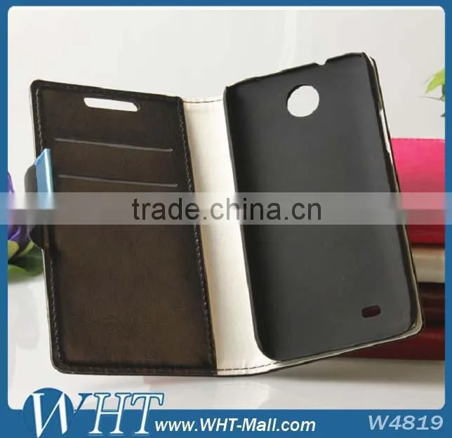 Classical Crazy Horse Phone Case For HTC Desire 300 Leather Cover