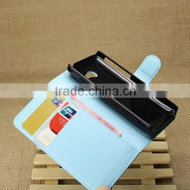 Hot Selling Cheap Mobile Phone Leather Flip Cover Case For Asus Zenfone 4