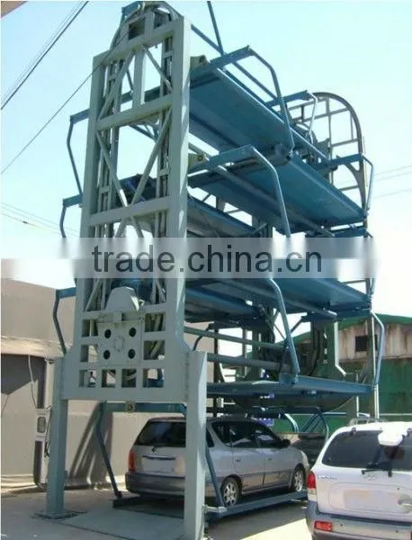 Automatic rotary car parking system