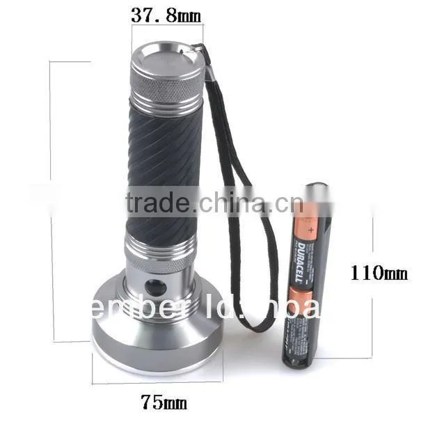 Professional Aluminum UV flashlight