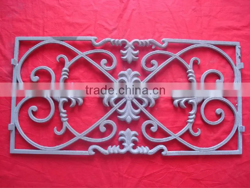 cast iron garden fence 018