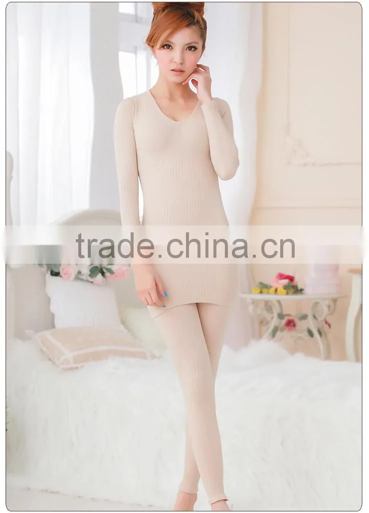 Long Johns Sets Body Slim Thermal Wear, Ladies Underwear