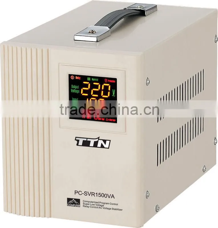 PC-SVR 10000va TTN china supplier single phase ac automatic voltage stabilizer