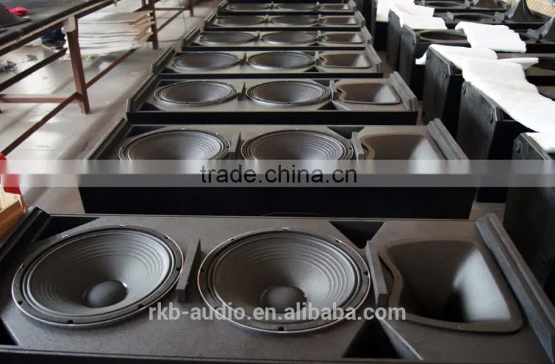 CF-225 wholesale powerful professional speaker/double 15 inch stage speaker
