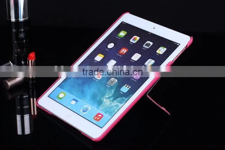 2014 new products hand hold 360 degree rotating tablet case for ipad air