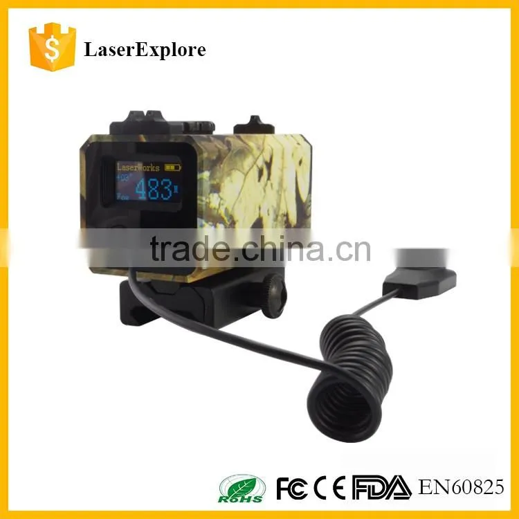 LE032 Waterproof 700M Camouflage color mini rangefinders Rifle scopes hunting Device