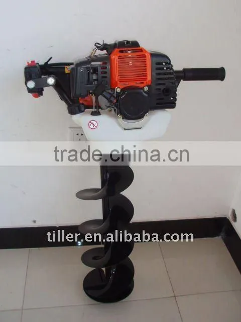 gasoline power 49cc ground driller/hole digger/earth auger