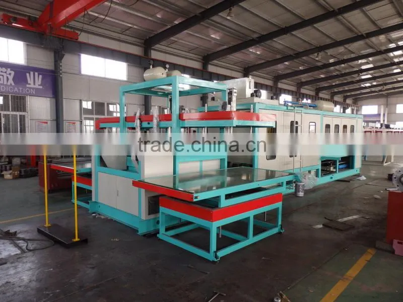 Automatic disposable food box making machine / ps fast food box making machine
