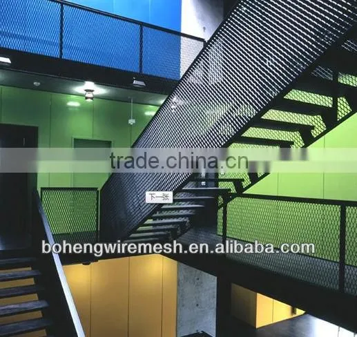 Decorative aluminum expanded metal mesh panels