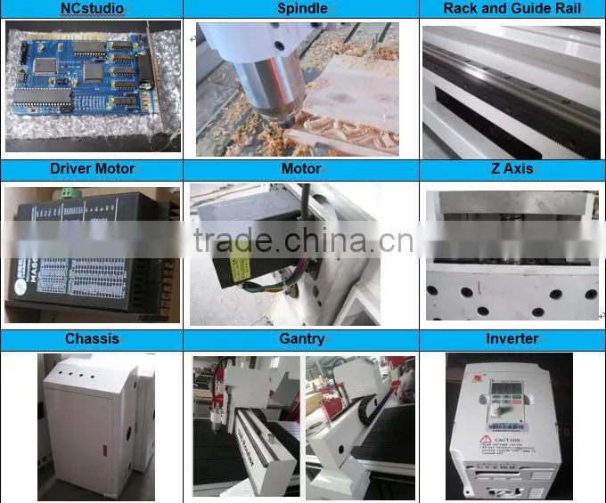 Factory cost Price! Multi head 3d CNC Wood Engraving Machine / CNC Router for Wood /CNC Wood Router