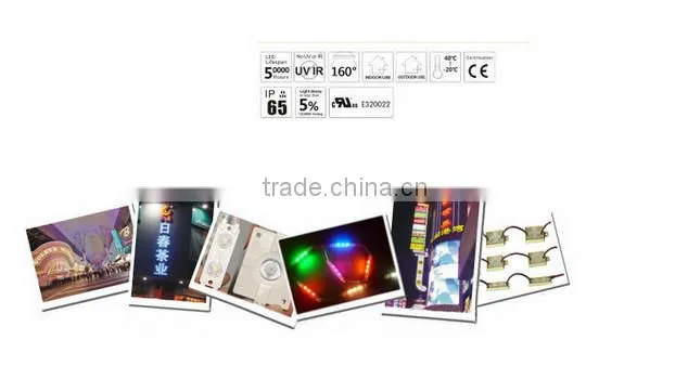 New model SMD5730 3 leds Injection with wide angle high power LED Module
