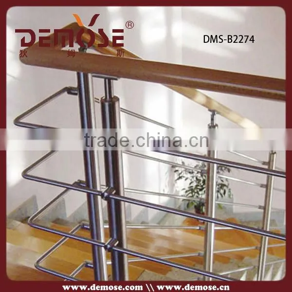 ornamental staircase steel wood stair handrail designs