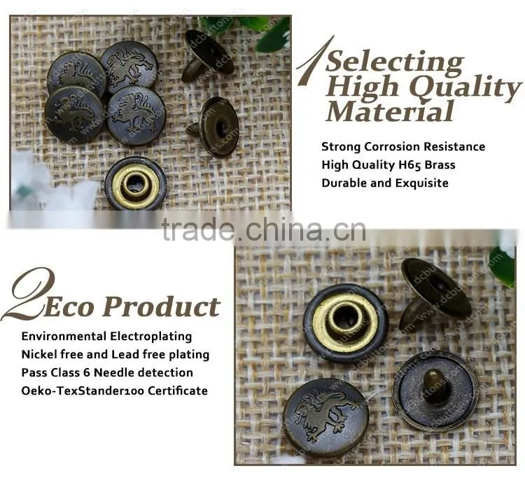 Hot Selling Metal Studs Jeans Rivet for Denim,Bags