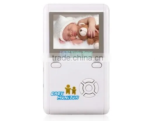 2.4" LCD Screen 2.4GHz Wireless Digital Baby Monitor Kit