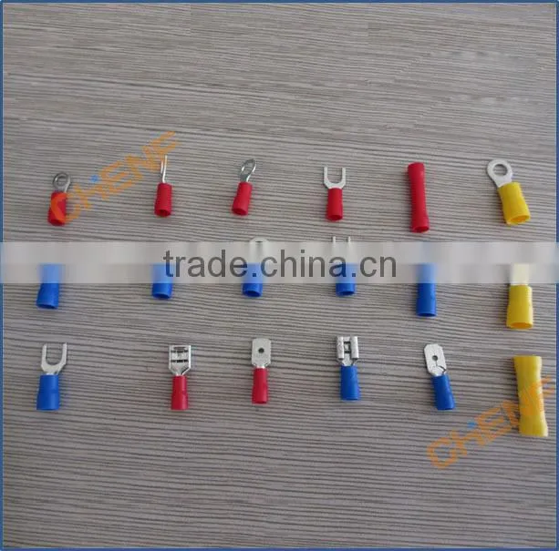 China Manufacture 22-16AWG Crimping Connector Assorted Insulated Spade Terminal SV Series