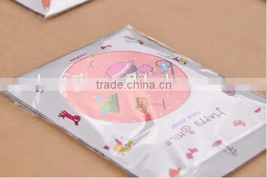 Promotion Custom Tin Pocket Mirror Round Cosmetic Mirror