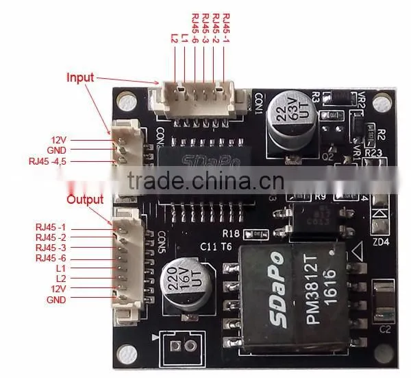 full hd ip camera POE ip camera module