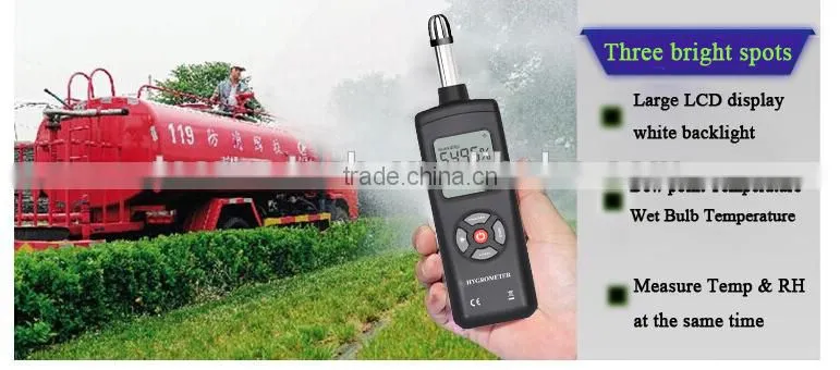 Digital LCD Hygrometer Humidity -40 to 105o C Thermometer Temperature Temp Meter 'TL-500'