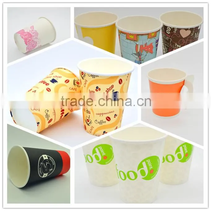 9oz ripple wall paper raw material make custom paper cup