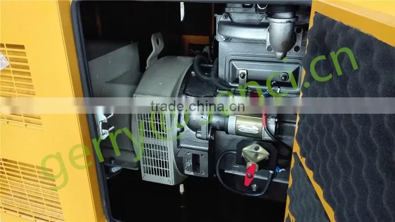 200KW emergency diesel generator silent type with ATS function